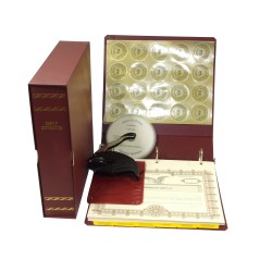 LLC Kit with Seal Embosser AND Laser Wafer Seal (EC BURGUNDY)