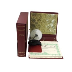 Corporate Kit with Seal Embosser and Laser Wafer Seal (LX BURGUNDY)