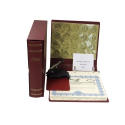 Professional Corporate Kit with Seal Embosser and Laser Wafer Seal (LX Burgundy)