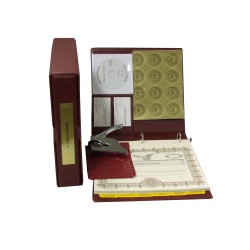 LLC Kit with Seal Embosser AND Laser Wafer Seal (VL Burgundy)