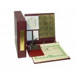 Corporate Kit with Seal Embosser and Laser Wafer Seal (VL Burgundy)