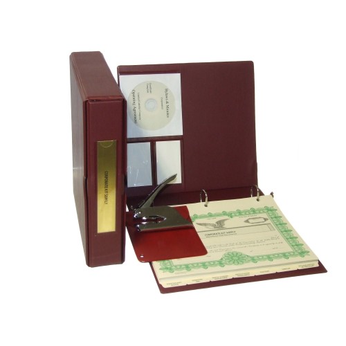 Corporate Kit with Seal Embosser (VL Burgundy)