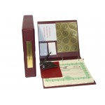 Professional Corporate Kit with Seal Embosser and Laser Wafer Seal (VL Burgundy)