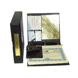 Non-profit Corporate Kit with Seal Embosser AND Laser Wafer Seal (VL Black)
