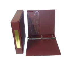 Binder with Slipcase (VL Kit Burgundy)