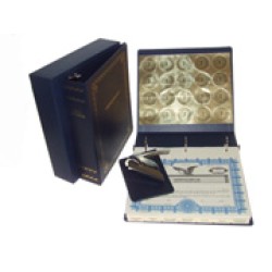 Professional Corporate Kit with Seal Embosser and Laser Wafer Seal (EC Blue)