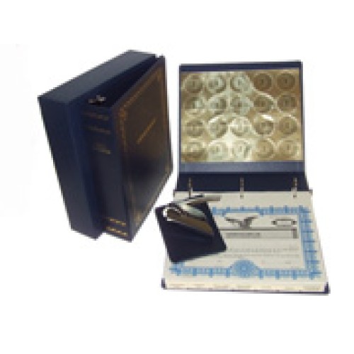 Professional Corporate Kit with Seal Embosser and Laser Wafer Seal (EC Blue)