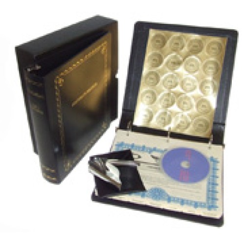Non-profit Corporate Kit with Seal Embosser AND Laser Wafer Seal (LX BLACK)